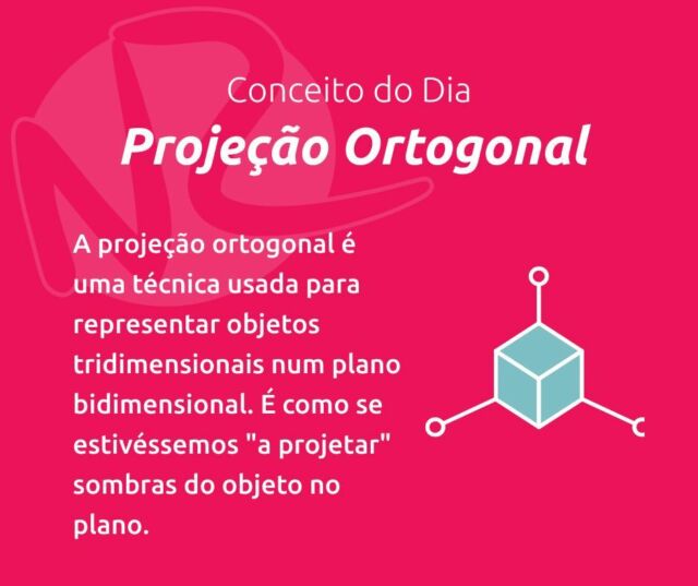 Conceito do Dia: Projeção Ortogonal 🎨

A projeção ortogonal é uma técnica incrível para representar objetos tridimensionais em planos bidimensionais. Conhece este conceito crucial da Geometria Descritiva! ✏️📐

#geometriadescritiva #projecaoortogonal #conceitododia